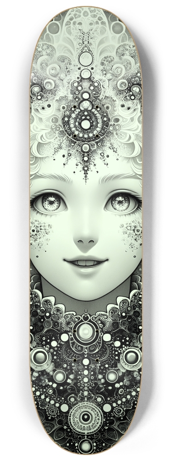 B&W Fractal Woman #90 #2