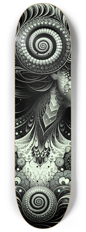 B&W Fractal Woman #107 #1