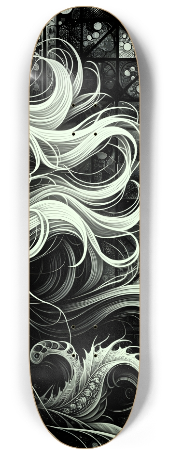 B&W Fractal Woman #107 #3