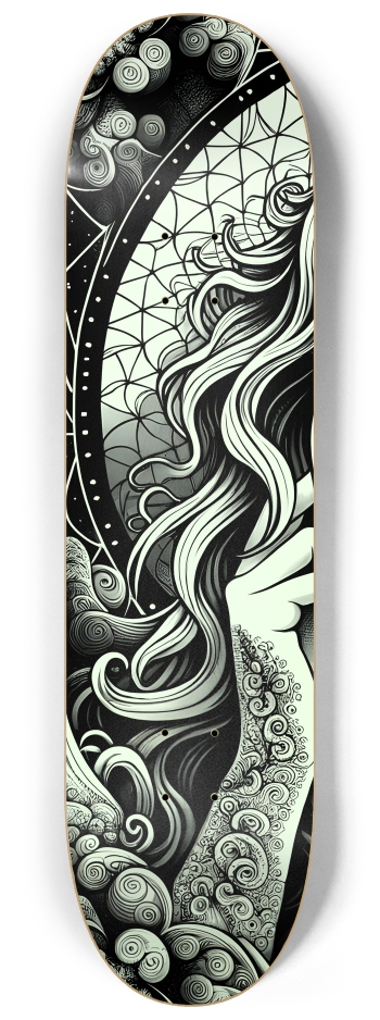 B&W Fractal Woman #106 #1