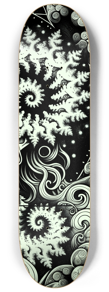 B&W Fractal Woman #106 #3