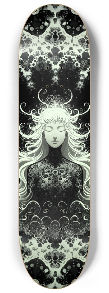 B&W Fractal Woman #91 #2