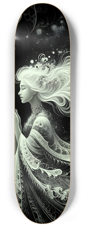 B&W Fractal Woman #86 #3