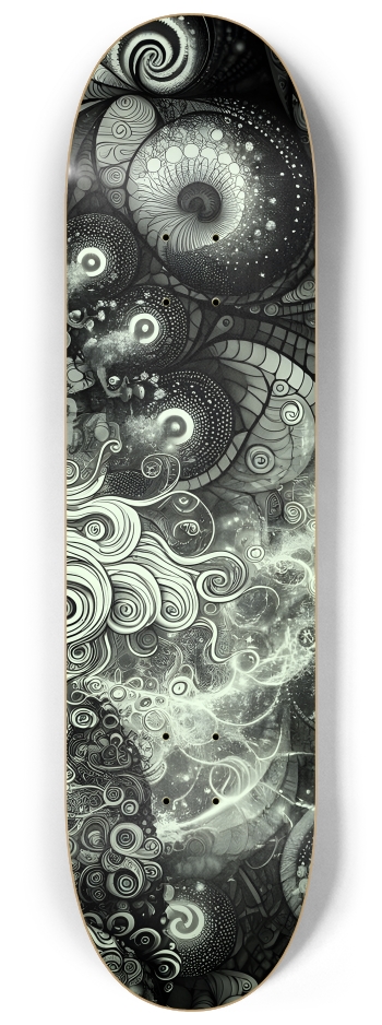 B&W Fractal Woman #84 #3