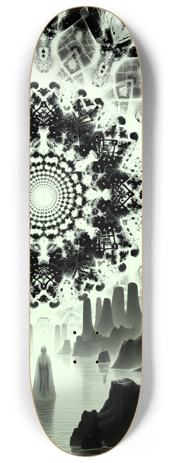 B&W Fractal Woman #73 #1