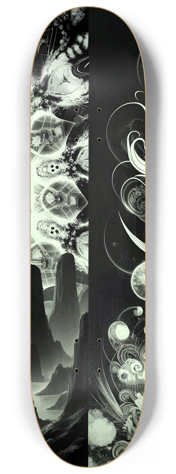 B&W Fractal Woman #73 #2