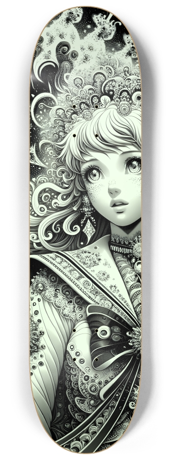 B&W Fractal Woman #94 #2