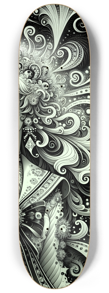 B&W Fractal Woman #94 #3