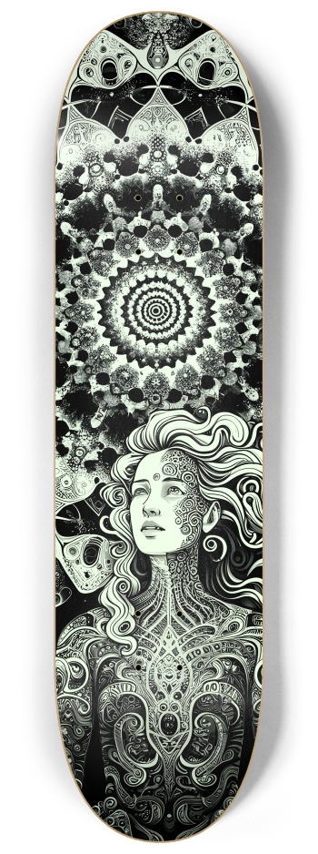 B&W Fractal Woman #95 #2