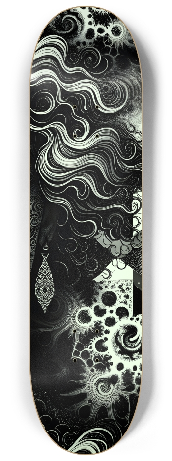 B&W Fractal Woman #103 #2