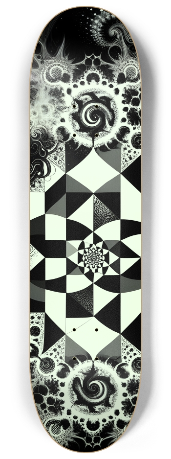 B&W Fractal Woman #103 #3