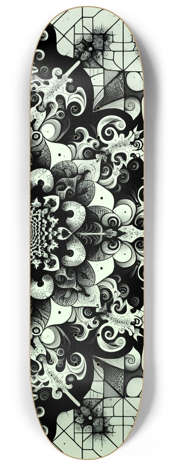 B&W Fractal Woman #79 #1