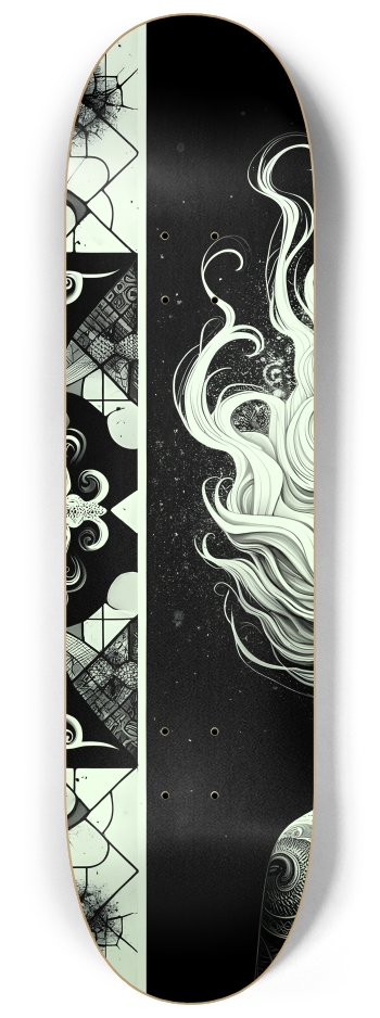 B&W Fractal Woman #79 #2