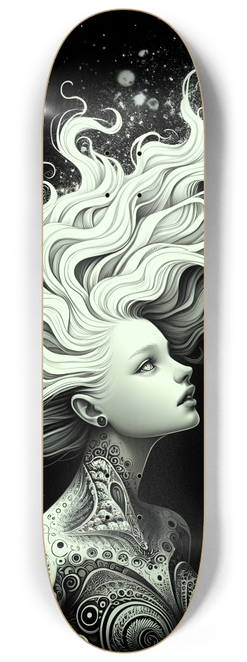 B&W Fractal Woman #79 #3