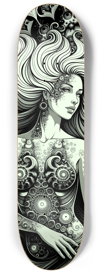 B&W Fractal Woman #116 #1
