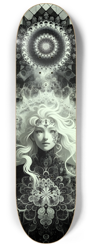 B&W Fractal Woman #88 #2