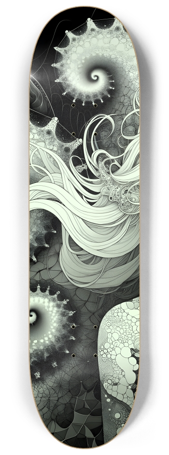 B&W Fractal Woman #110 #1