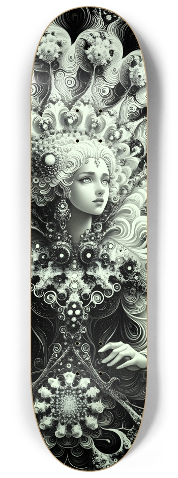B&W Fractal Woman #113 #1