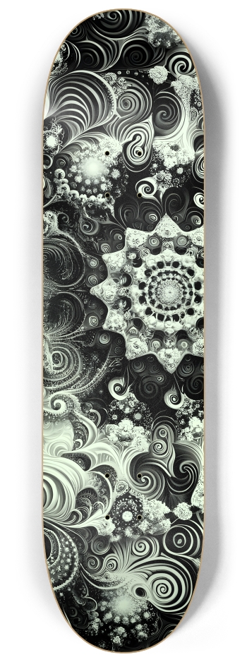 B&W Fractal Woman #113 #2