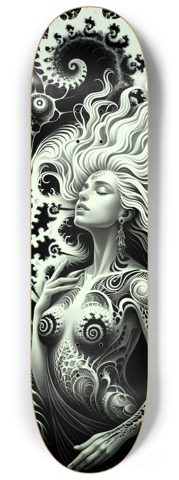 B&W Fractal Woman #112 #2