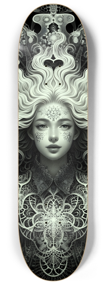 B&W Fractal Woman #96 #2