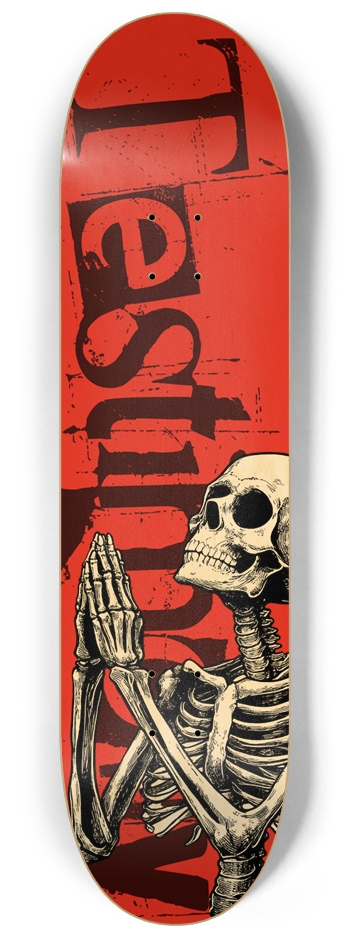 TS Prayer 8.25 8-1/4 Skateboard Deck
