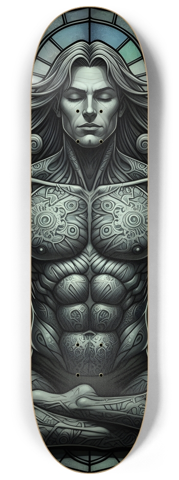 B&W Fractal Man #87 #2