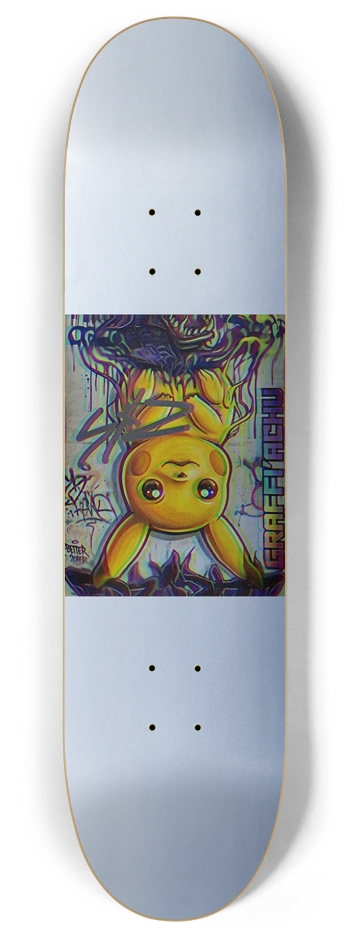 SKR Graffi'achu Skateboard Deck 8 Inch Skateboard Deck