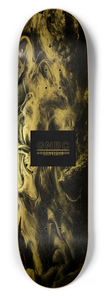 Gold Smoke 8.5” 8-1/2 Skateboard Deck