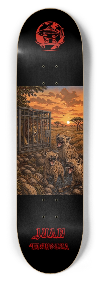 Juan Mendoza Global Skate 8-1/2 Skateboard Deck