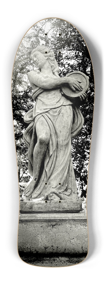 Gardens,Custom Skateboard Old School Shape