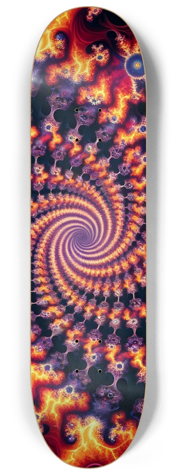 Gay Fractal Japanese Man #25 #1 8-1/4 Skateboard Deck