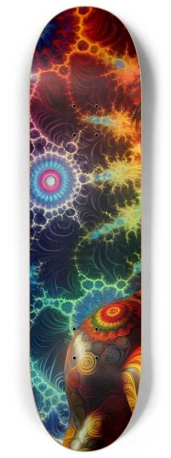 Gay Fractal Japanese Man #13 #1 8-1/4 Skateboard Deck