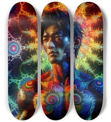 Gay Fractal Japanese Man #13