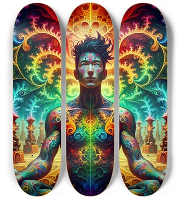 Gay Fractal Japanese Man #18