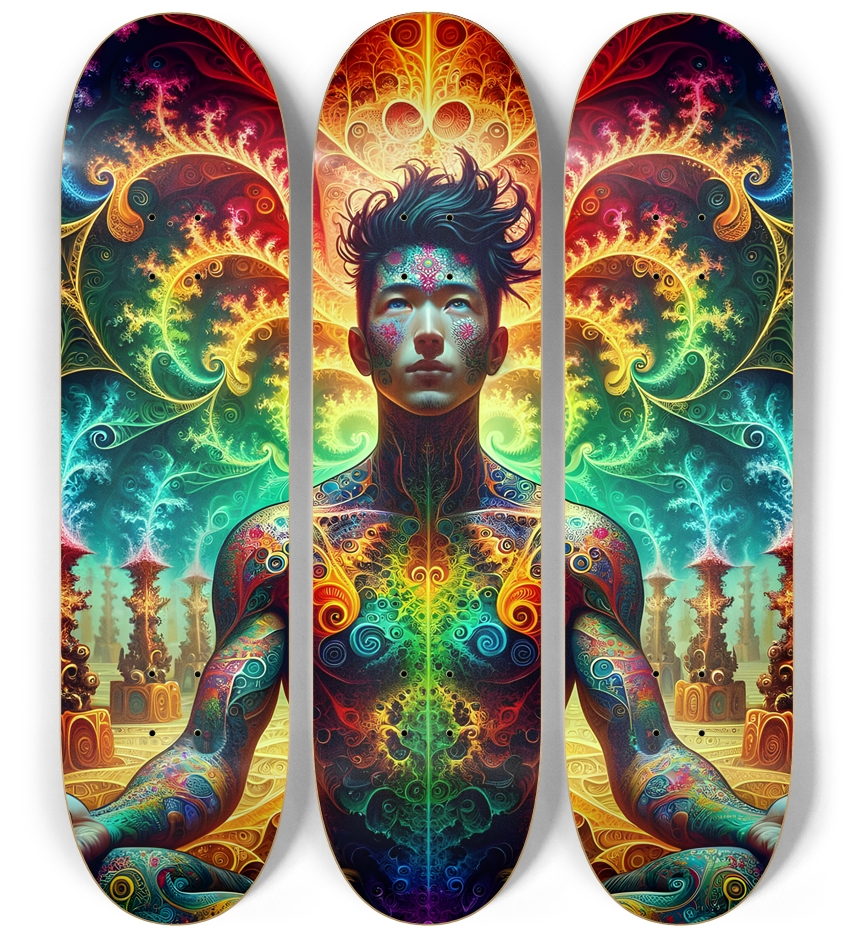 Gay Fractal Japanese Man #18