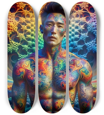 Gay Fractal Japanese Man #7