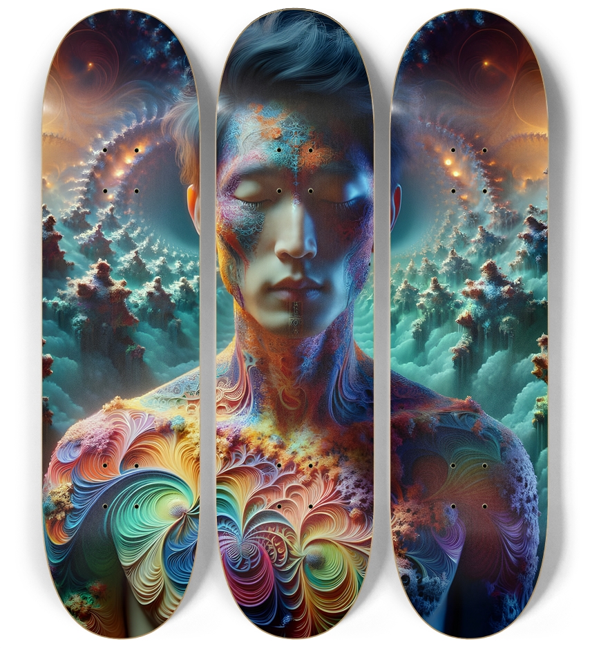 Gay Fractal Japanese Man #9