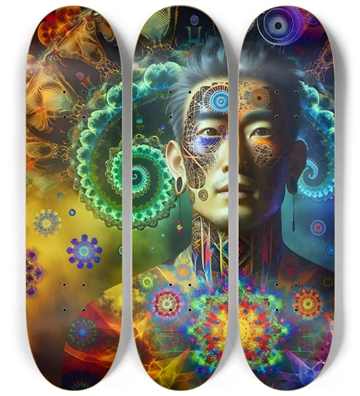 Gay Fractal Japanese Man #8