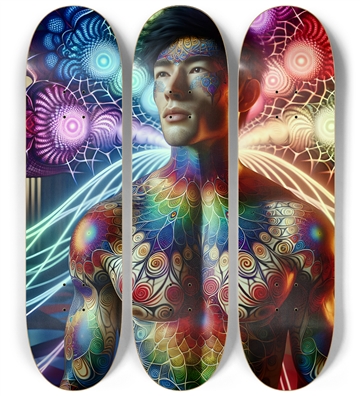 Gay Fractal Japanese Man #23
