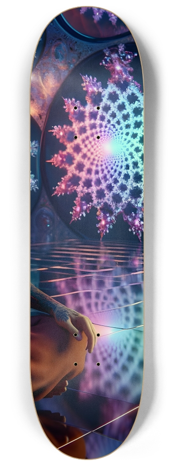 Gay Fractal Japanese Man #19 #3 8-1/4 Skateboard Deck