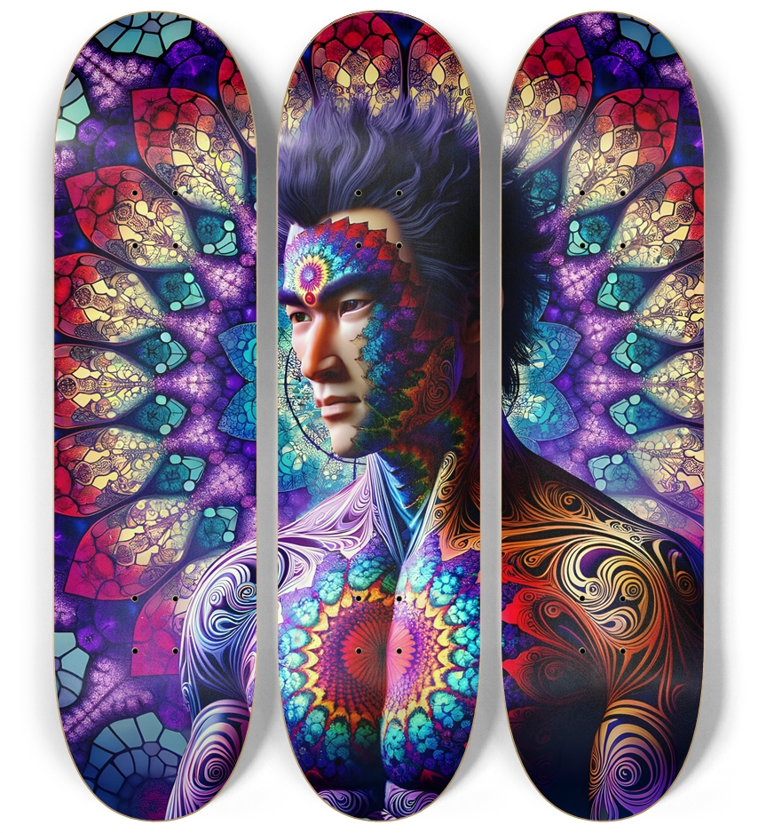 Gay Fractal Japanese Man #4