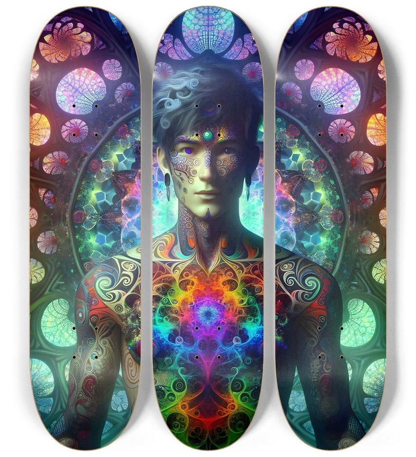 Gay Fractal Japanese Man #15