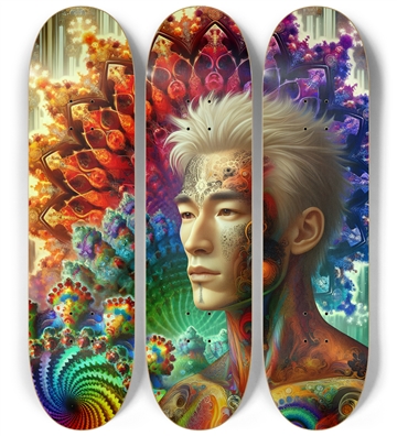 Gay Fractal Japanese Man #1