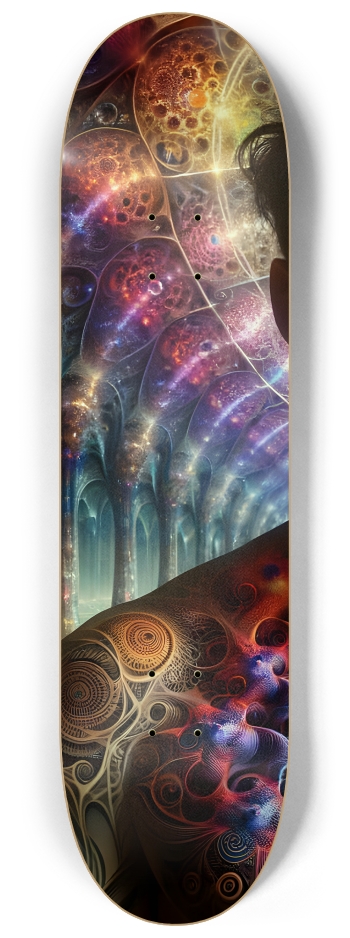 Gay Fractal Japanese Man #27 #1 8-1/4 Skateboard Deck