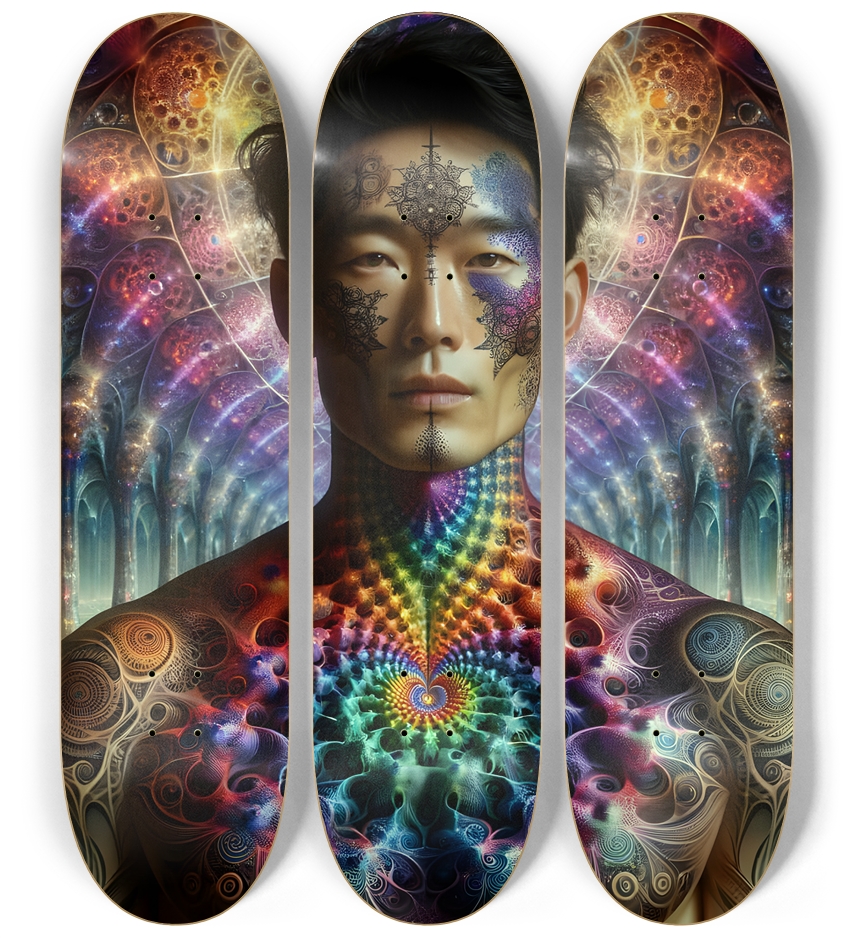 Gay Fractal Japanese Man #27