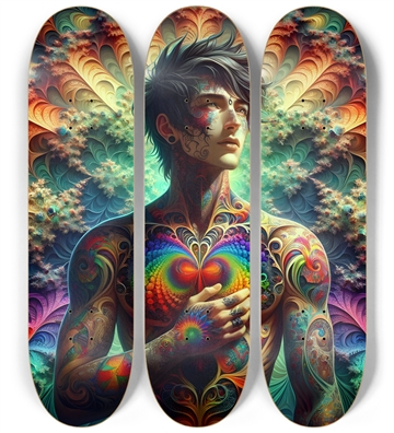 Gay Fractal Japanese Man #21