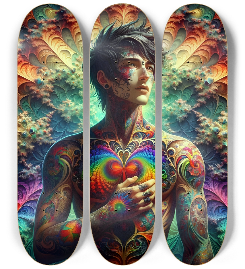 Gay Fractal Japanese Man #21
