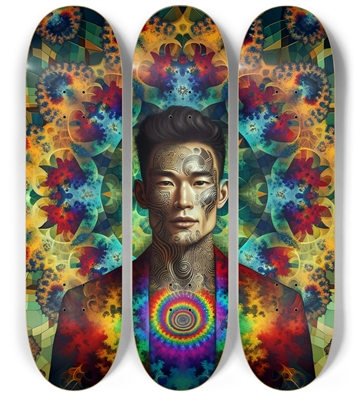 Gay Fractal Japanese Man #12