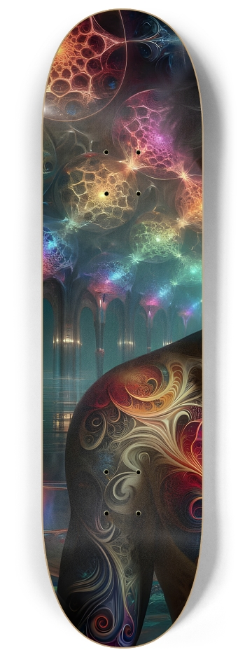 Gay Fractal Japanese Man #14 #1 8-1/4 Skateboard Deck